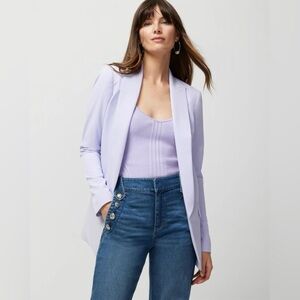 WHBM lavender the relaxed blazer size 8